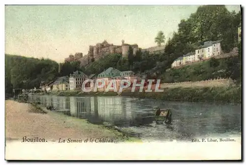 Cartes postales Bouillon La Semois et le Chateau