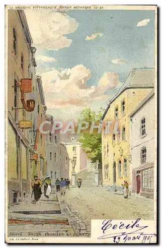 Cartes postales Arlon Escalier St Donat