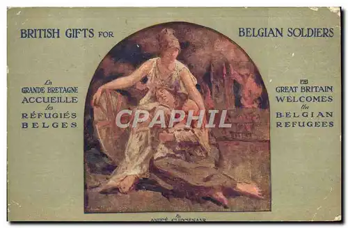 Cartes postales Soldats belges Andre Cluvsenaar