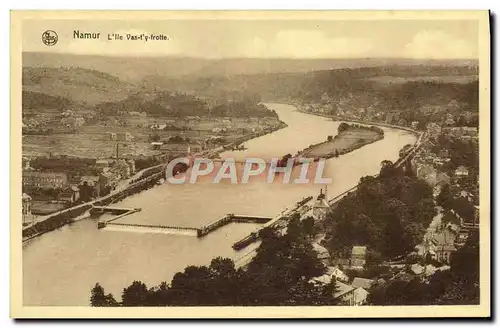 Cartes postales Namur L&#39ile Vas t&#39 frotte
