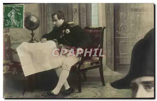 Cartes postales Fantaisie Napoleon 1er