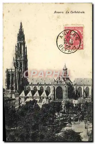 Cartes postales Anvers La cathedrale