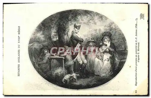 Ansichtskarte AK Estampes anglaises 18eme Soiron Morland
