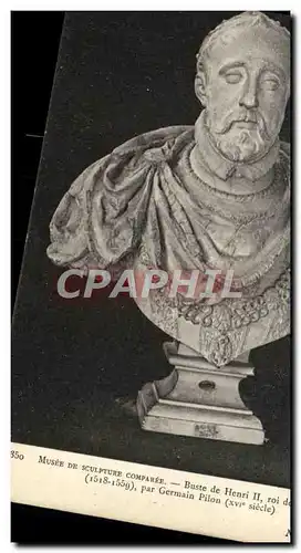 Cartes postales Henri II Roi de France par Germain Pilou