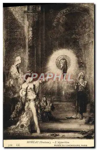 Ansichtskarte AK Moreau L&#39apparition Musee du Luxembourg Paris