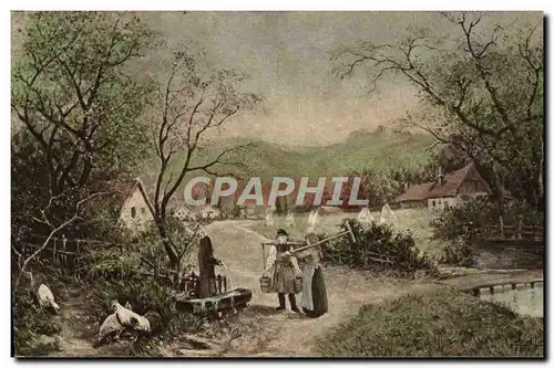 Cartes postales Paysage paysans