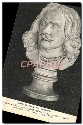 Cartes postales Van Ghert Amiral hollandais Rombaut Verhulst