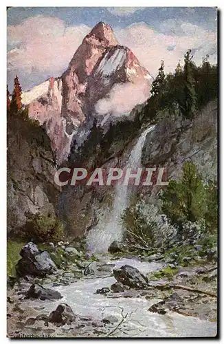 Cartes postales Fantaisie Montagnes