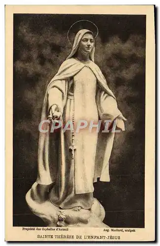 Cartes postales Fantaisie Sainte Therese de l&#39enfant Jesus