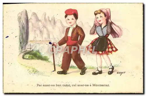 Cartes postales Fantaisie Enfants