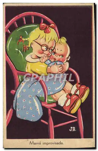 Cartes postales Fantaisie Enfants Bebe