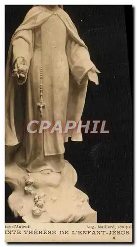 Cartes postales Statue de Sainte Therese de l&#39enfant Jesus