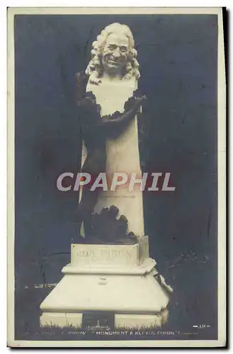 Cartes postales Piron Monument a Alexis Piron