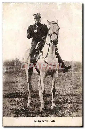 Cartes postales Militaria le general Pau