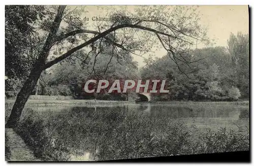 Cartes postales Parc du chateau de Villeneuve l'etang