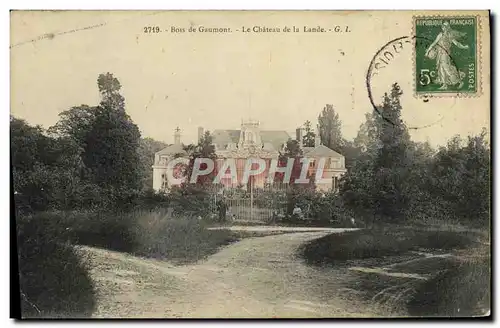 Cartes postales Bois de Gaumont Le chateau de la lande