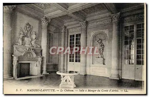 Ansichtskarte AK Maisons Laffitte le chateau salle a manger du Comte d&#39Artois