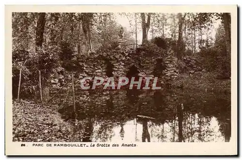 Ansichtskarte AK Parc De Rambouillet La Grotte Des Amants