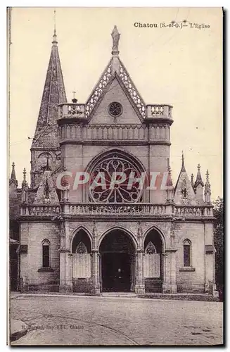 Cartes postales Chatou L&#39Eglise