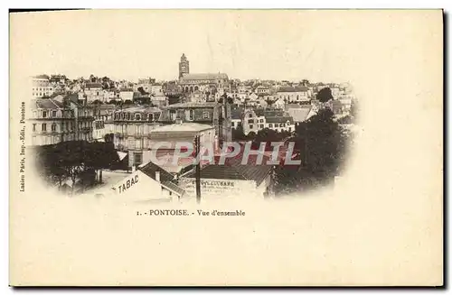 Cartes postales Pontoise Vue d'Ensemble