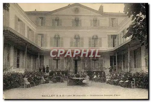 Cartes postales Baillet Par monsoult institution jeanne d&#39arc
