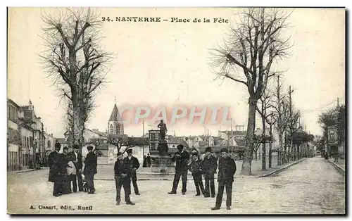 Cartes postales Nanterre Place de la Fete