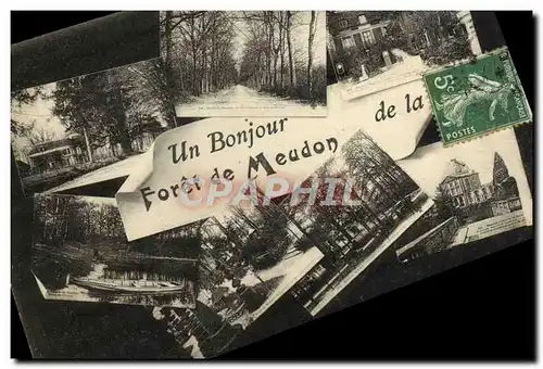 Cartes postales Un Bonjour Foret de Meudon
