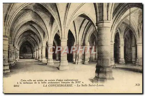 Ansichtskarte AK La Conciergerie La Salle Saint Louis