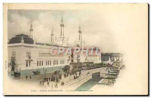 Ansichtskarte AK Paris Exposition La porte des Invalides