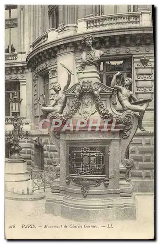 Ansichtskarte AK Paris Monument de Charles Garnier