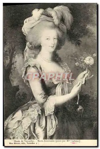 Ansichtskarte AK Musse de Versailles Marie Antoinette