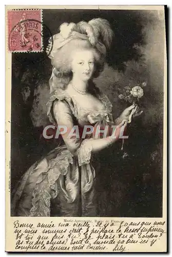 Cartes postales Marie Antoinette