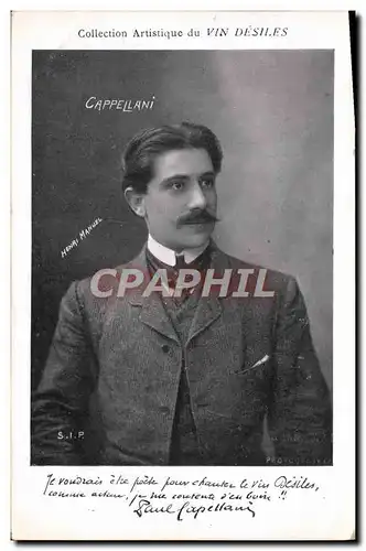 Cartes postales Collection artistique Vin Desiles Cappellani Theatre