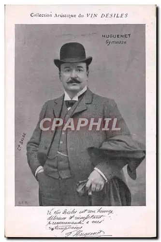 Cartes postales Collection artistique Vin Desiles Huguenet Gumnase