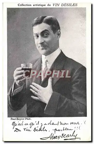 Cartes postales Collection artistique Vin Desiles Max Dearly