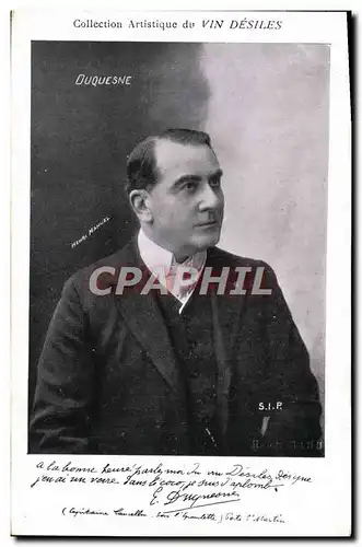 Cartes postales Collection artistique Vin Desiles Duquesne