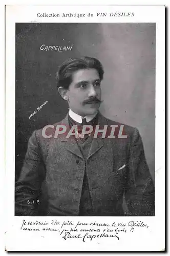 Cartes postales Collection artistique Vin Desiles Cappellani