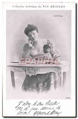 Cartes postales Collection artistique Vin Desiles Deval