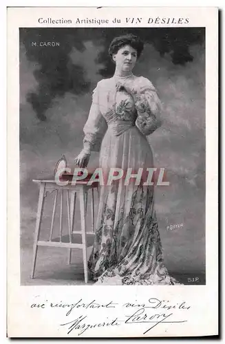 Cartes postales Collection artistique Vin Desiles Caron