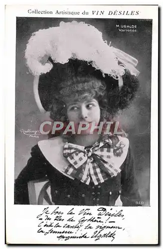 Cartes postales Collection artistique Vin Desiles Ugalde Varietes