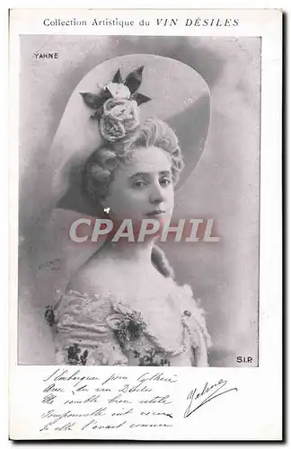 Cartes postales Collection artistique Vin Desiles Yahne