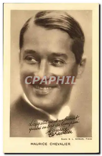 Cartes postales Maurice Chevalier