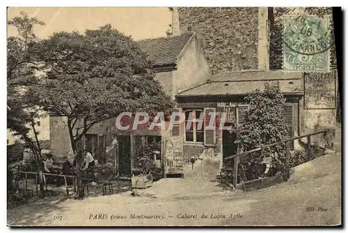 Cartes postales Paris Montmartre Cabaret du Lapin Agile
