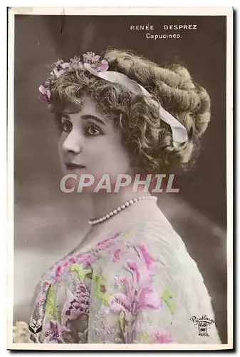 Cartes postales Renee Desprez Capucines