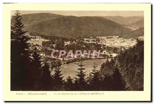 Ansichtskarte AK Gerardmer Vue Generale Depuis Merelle