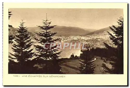 Cartes postales Une Echappee Sur Gerardmer