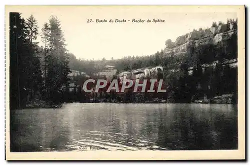 Cartes postales Bassin Du Doubs Rocher Du Sphinx