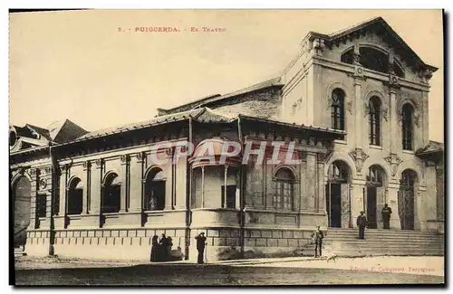 Cartes postales Puigcerda El teatro