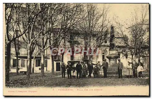 Cartes postales Puigcerda Plaza del Heroes