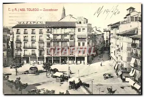 Cartes postales Toledo Zacodover Mazapan